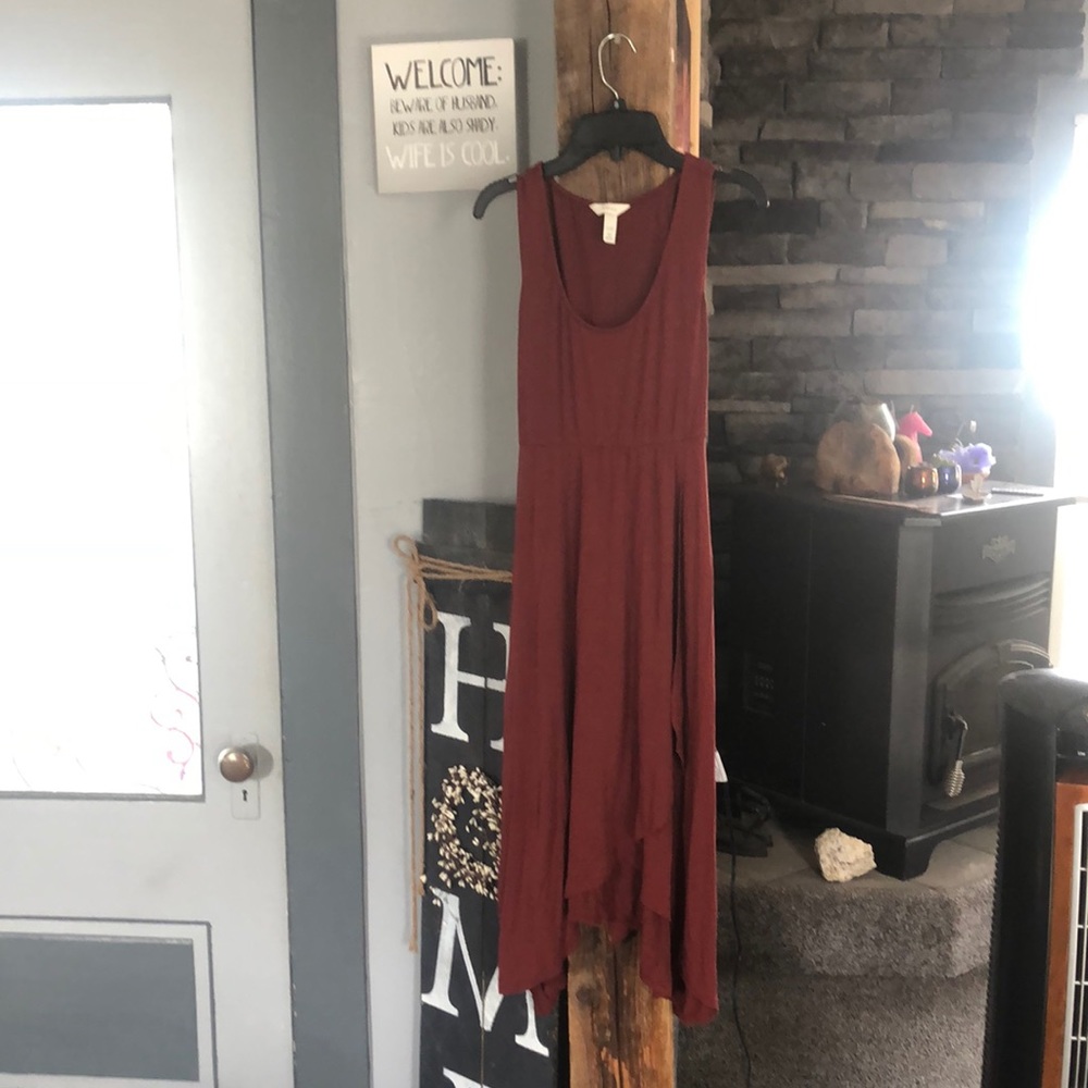 Soma dress, size m, deep rust color